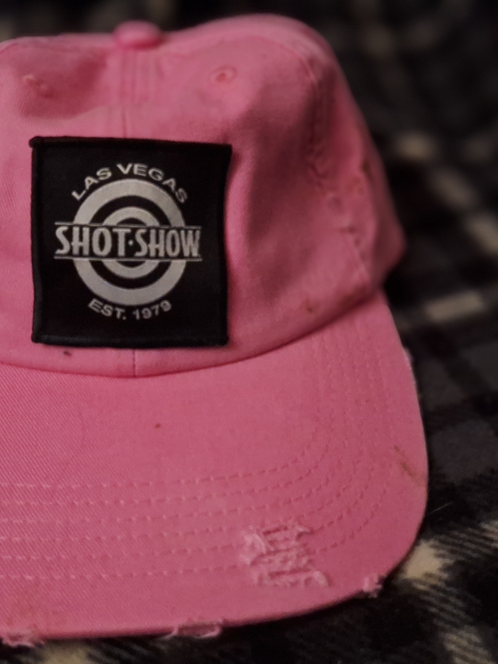 SHOT SHOW Las Vegas Pink Baseball Cap